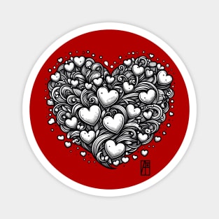 Heart for you - Valentine's Day - Heart shape - Love heart Magnet